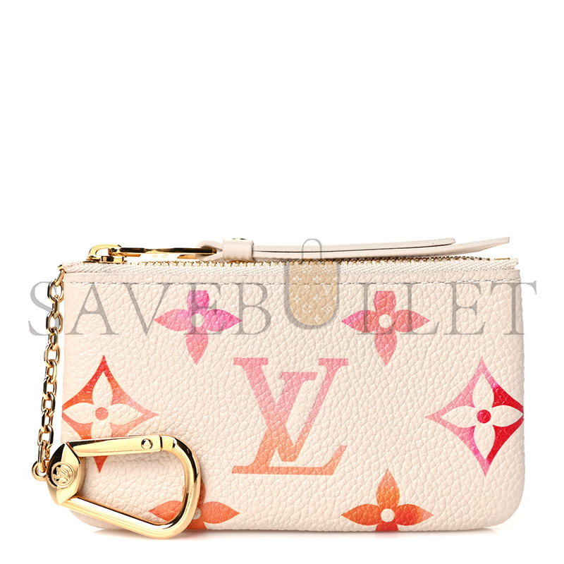 l0vis Vvtt0n giant key pouch sunrise aquarelle m83506 (12*7*1.5cm)
